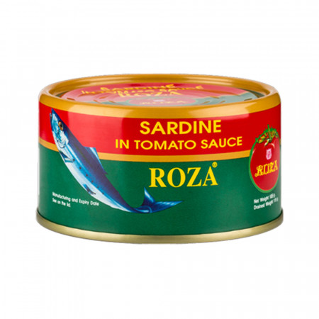ROZA SARDINE IN TOMATO SAUCE (EOE) 185GM